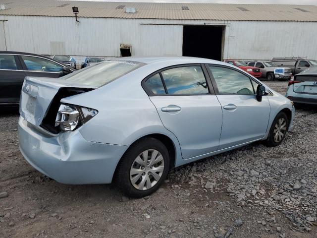 2HGFB2F57CH563986 - 2012 HONDA CIVIC LX SILVER photo 3