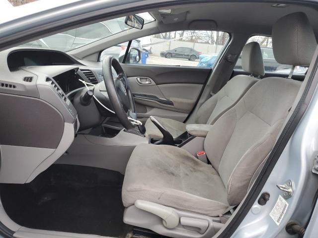 2HGFB2F57CH563986 - 2012 HONDA CIVIC LX SILVER photo 7