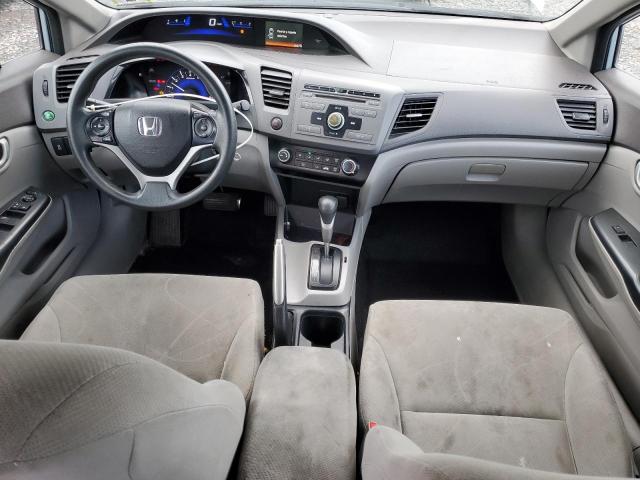 2HGFB2F57CH563986 - 2012 HONDA CIVIC LX SILVER photo 8