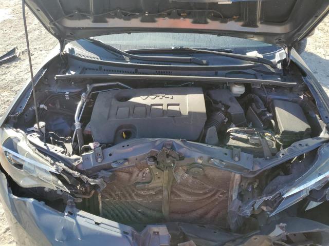 5YFBURHE7JP844822 - 2018 TOYOTA COROLLA L GRAY photo 11