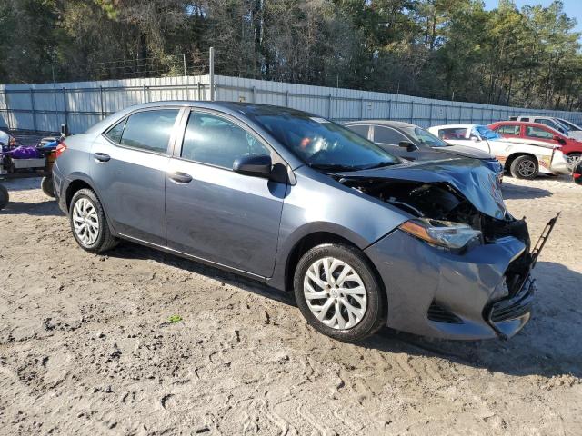 5YFBURHE7JP844822 - 2018 TOYOTA COROLLA L GRAY photo 4