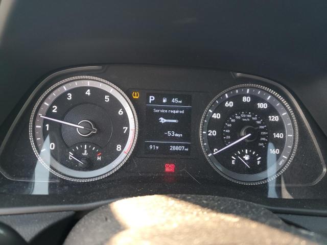 5NPEG4JA6MH118028 - 2021 HYUNDAI SONATA SE GRAY photo 9