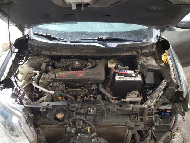 KNMAT2MV2JP542013 - 2018 NISSAN ROGUE S Gri fotoğraf 12