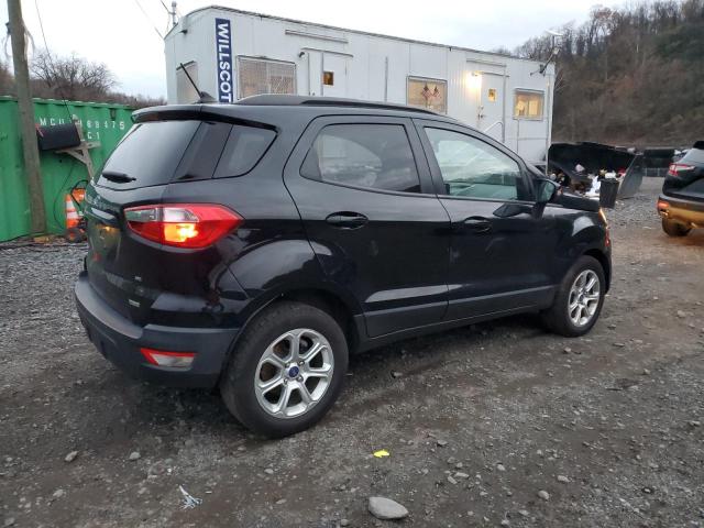 MAJ3S2GEXKC304318 - 2019 FORD ECOSPORT SE Czarny zdjęcie 3