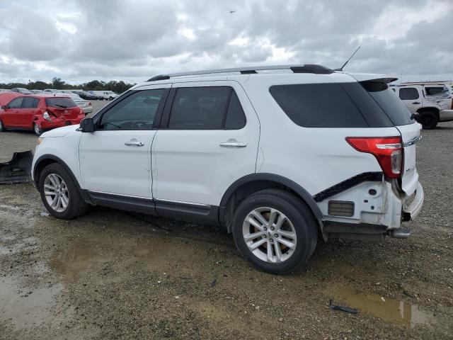 1FM5K7D86EGA64059 - 2014 FORD EXPLORER XLT WHITE photo 2