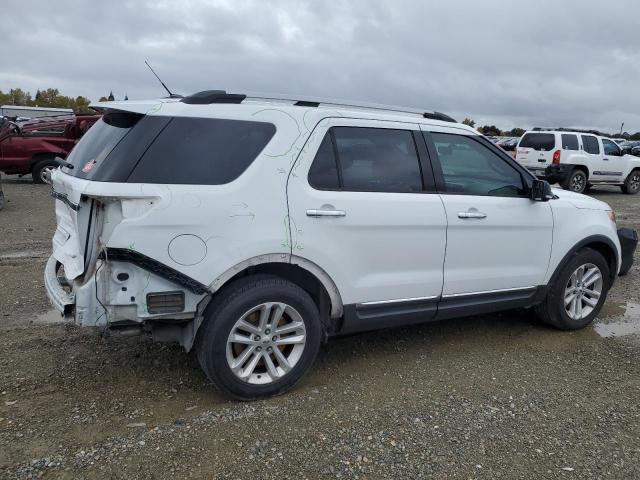 1FM5K7D86EGA64059 - 2014 FORD EXPLORER XLT WHITE photo 3