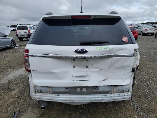 1FM5K7D86EGA64059 - 2014 FORD EXPLORER XLT WHITE photo 6