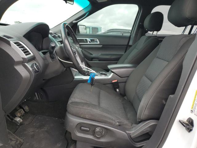 1FM5K7D86EGA64059 - 2014 FORD EXPLORER XLT WHITE photo 7