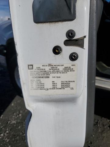 1GCHC29UX4E152856 - 2004 CHEVROLET SILVERADO C2500 HEAVY DUTY WHITE photo 12