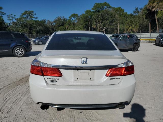 1HGCR2F53FA218746 - 2015 HONDA ACCORD SPORT WHITE photo 6