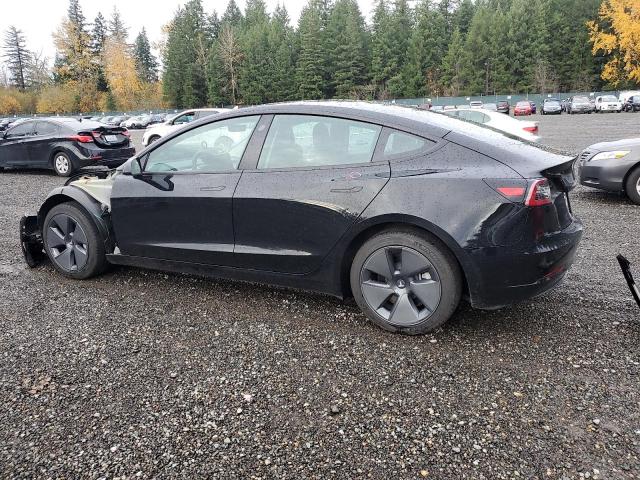 5YJ3E1EB5NF257775 - 2022 TESLA MODEL 3 黑色 照片 2