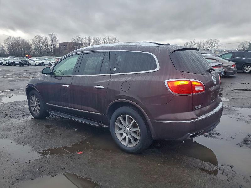 5GAKVBKD1FJ232360 - 2015 BUICK ENCLAVE BURGUNDY photo 2