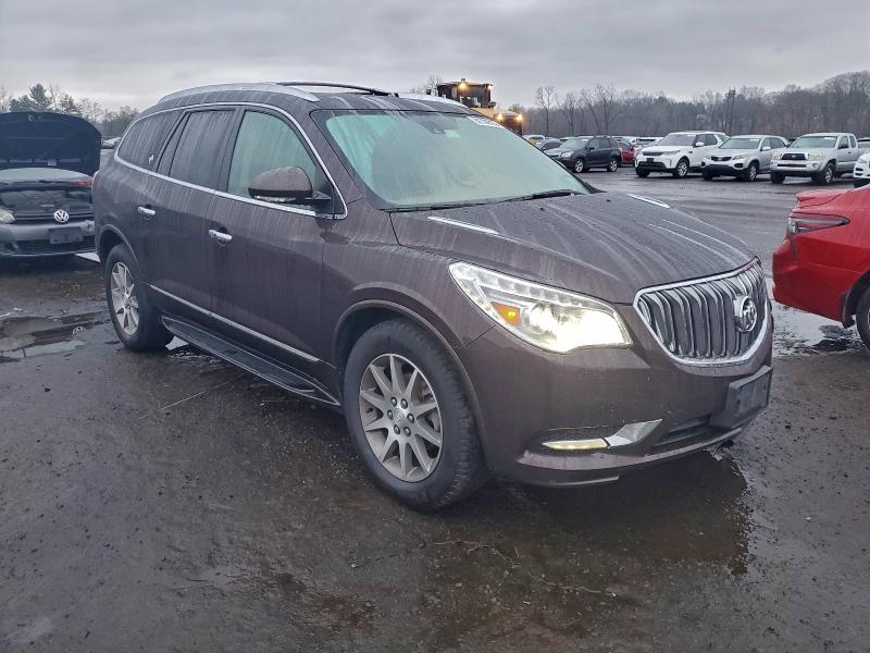 5GAKVBKD1FJ232360 - 2015 BUICK ENCLAVE BURGUNDY photo 4