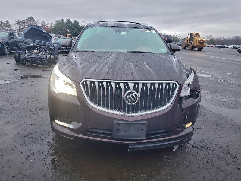 5GAKVBKD1FJ232360 - 2015 BUICK ENCLAVE BURGUNDY photo 5