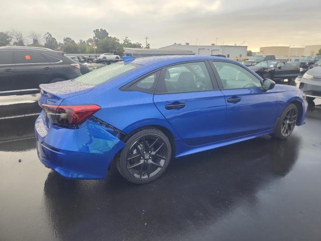 2HGFE2F54RH571530 - 2024 HONDA CIVIC SPORT BLUE photo 3