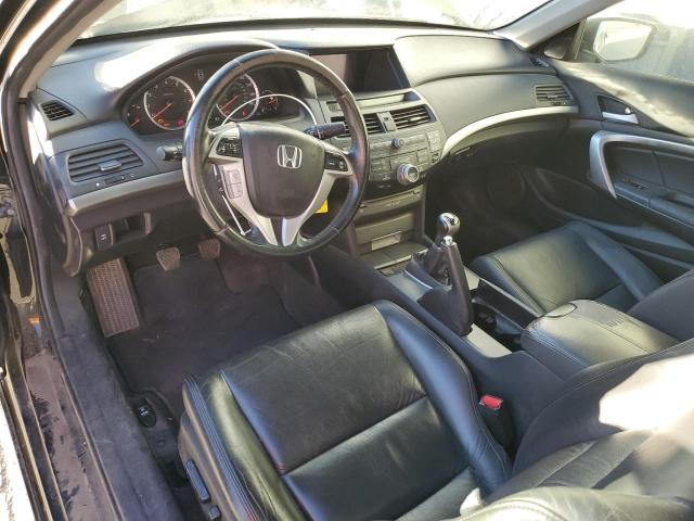 1HGCS21898A003445 - 2008 HONDA ACCORD EXL შავი ფოტო 8