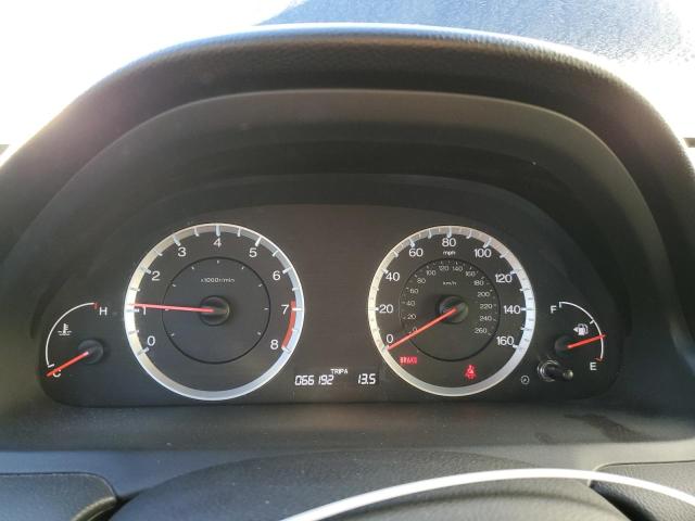 1HGCS21898A003445 - 2008 HONDA ACCORD EXL შავი ფოტო 9