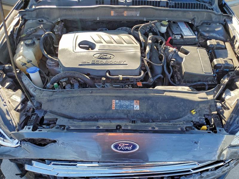 3FA6P0HD8JR127308 - 2018 FORD FUSION SE გრაფიტი ფოტო 11