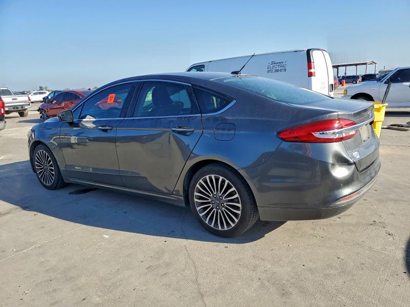 3FA6P0HD8JR127308 - 2018 FORD FUSION SE გრაფიტი ფოტო 2