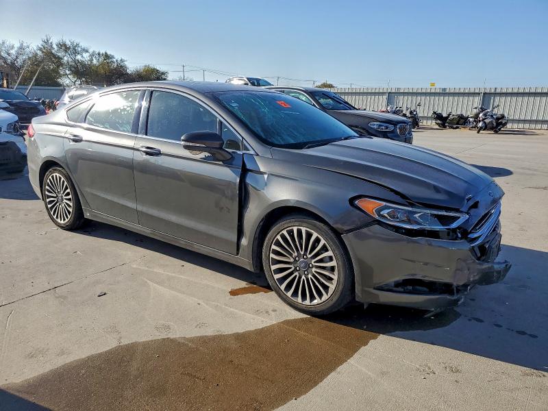 3FA6P0HD8JR127308 - 2018 FORD FUSION SE გრაფიტი ფოტო 4