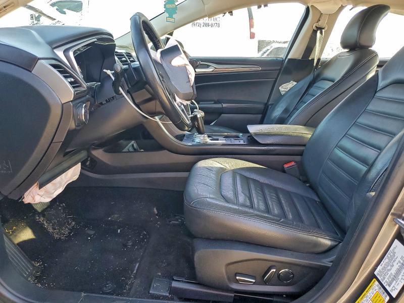 3FA6P0HD8JR127308 - 2018 FORD FUSION SE გრაფიტი ფოტო 7