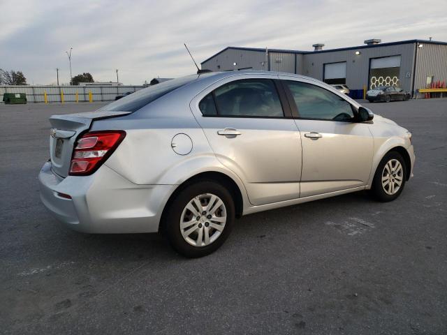 1G1JB5SH1J4122464 - 2018 CHEVROLET SONIC LS 银色 照片 3