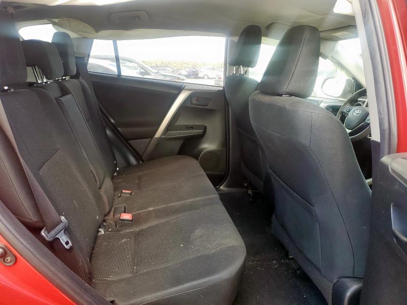 JTMZFREV6FD079948 - 2015 TOYOTA RAV4 LE RED photo 10