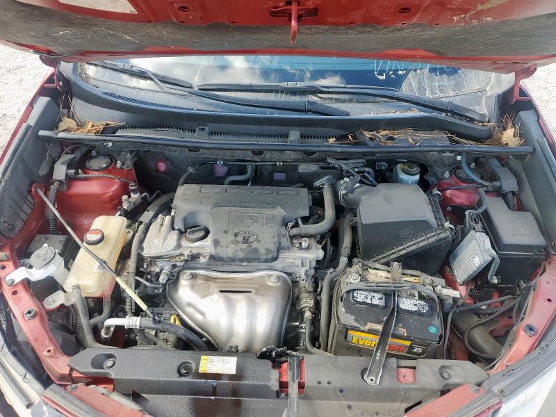 JTMZFREV6FD079948 - 2015 TOYOTA RAV4 LE RED photo 11