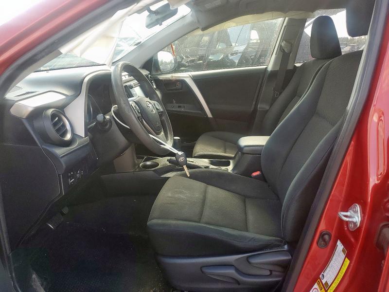 JTMZFREV6FD079948 - 2015 TOYOTA RAV4 LE RED photo 7