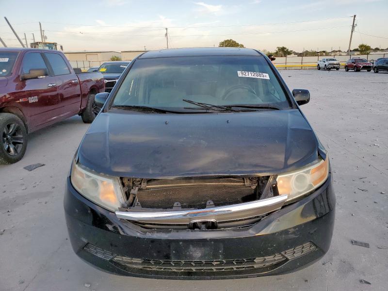 5FNRL5H64BB086759 - 2011 HONDA ODYSSEY EXL BLACK photo 5
