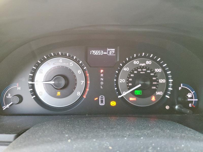 5FNRL5H64BB086759 - 2011 HONDA ODYSSEY EXL BLACK photo 9