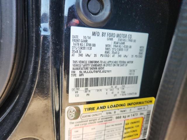 5LMJJ3JT6FEJ02161 - 2015 LINCOLN NAVIGATOR L 黑色 照片 13