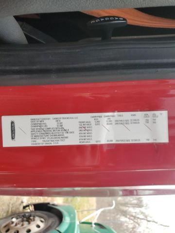 1FUJGLDR2HLHW3685 - 2017 FREIGHTLINER CASCADIA 1 Rojo foto 10