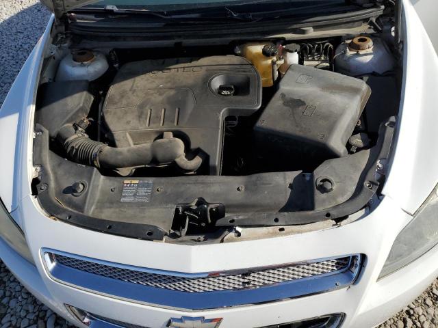 1G1ZE5EU2BF335867 - 2011 CHEVROLET MALIBU LTZ WHITE photo 11