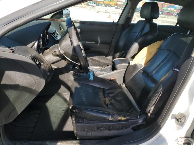 1G1ZE5EU2BF335867 - 2011 CHEVROLET MALIBU LTZ WHITE photo 7