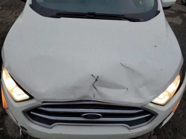 MAJ3S2GE7KC307077 - 2019 FORD ECOSPORT SE WHITE photo 12