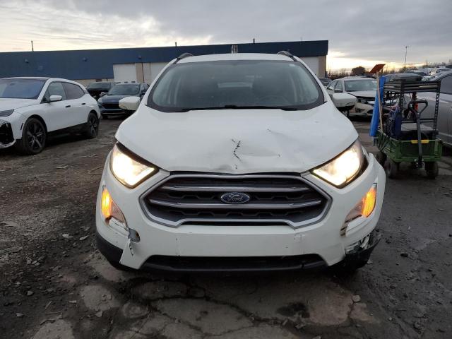 MAJ3S2GE7KC307077 - 2019 FORD ECOSPORT SE WHITE photo 5