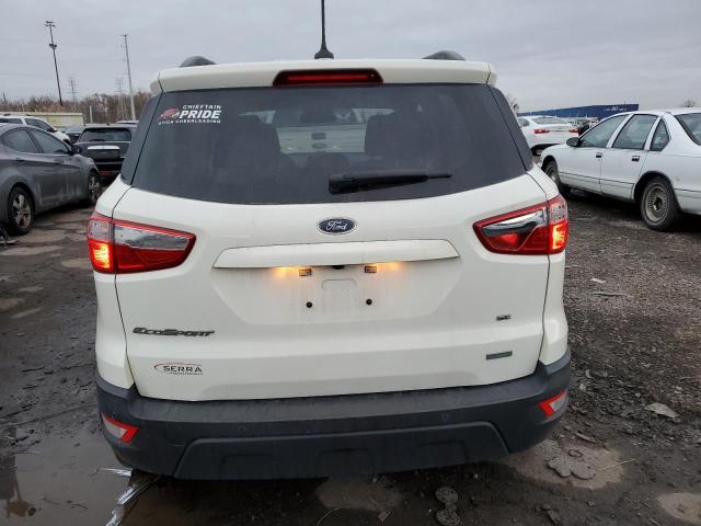MAJ3S2GE7KC307077 - 2019 FORD ECOSPORT SE WHITE photo 6