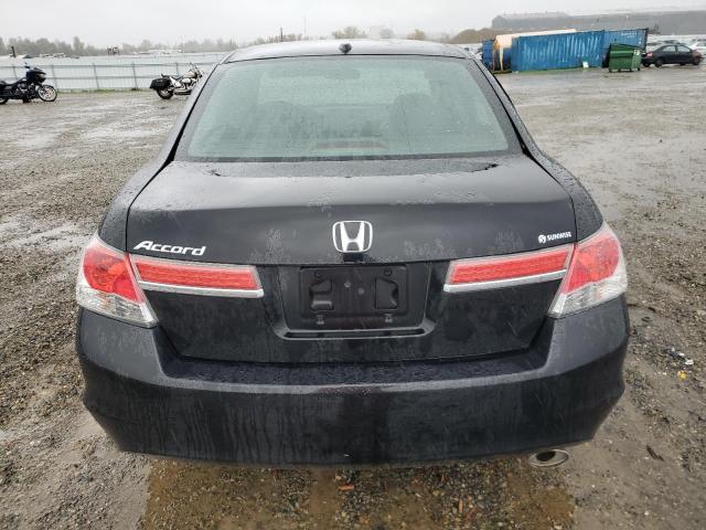 1HGCP2F82CA140407 - 2012 HONDA ACCORD EXL BLACK photo 6