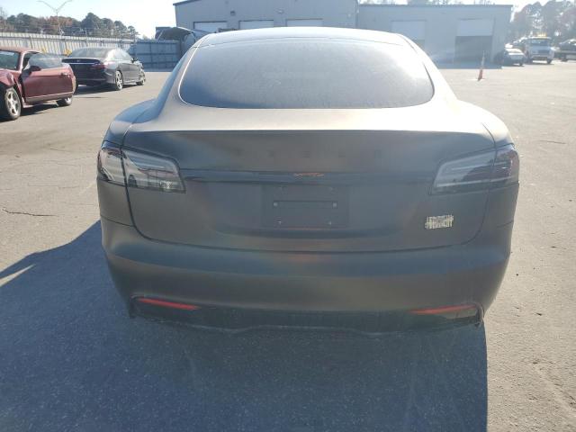 5YJSA1E52NF478428 - 2022 TESLA MODEL S Մոխրագույն լուսանկար 6