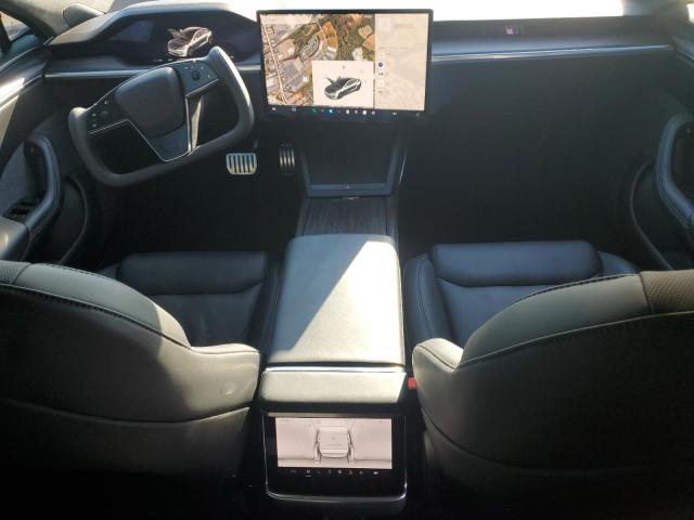 5YJSA1E52NF478428 - 2022 TESLA MODEL S Մոխրագույն լուսանկար 8