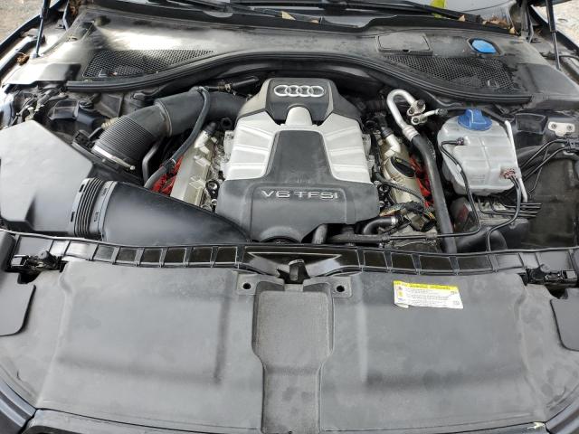WAU2GAFC0EN137409 - 2014 AUDI A7 PRESTIGE BLACK photo 11