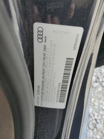 WAU2GAFC0EN137409 - 2014 AUDI A7 PRESTIGE BLACK photo 12