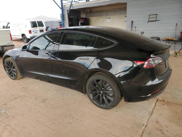 5YJ3E1EA2KF302268 - 2019 TESLA MODEL 3 أسود صورة 2
