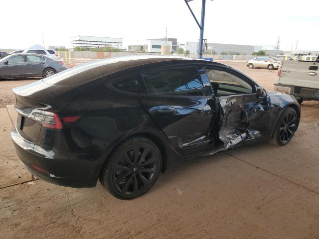 5YJ3E1EA2KF302268 - 2019 TESLA MODEL 3 أسود صورة 3