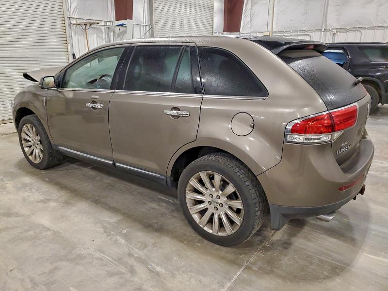 2LMDJ6JKXCBL09320 - 2012 LINCOLN MKX GRAY photo 2