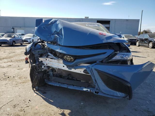 4T1G11AK4PU132274 - 2023 TOYOTA CAMRY SE NIGHT SHADE BLUE photo 5