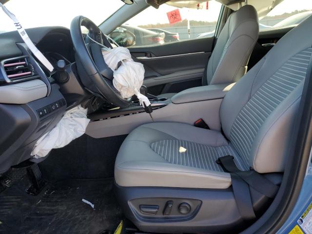 4T1G11AK4PU132274 - 2023 TOYOTA CAMRY SE NIGHT SHADE BLUE photo 7