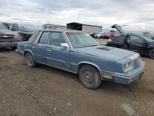 1C3BC56E7FF223422 - 1985 CHRYSLER LEBARON GRAY photo 4