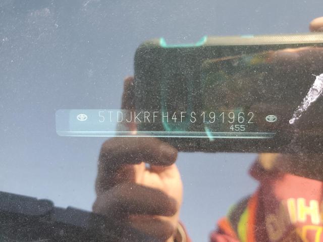 5TDJKRFH4FS191962 - 2015 TOYOTA HIGHLANDER XLE ვერცხლისფერი ფოტო 13